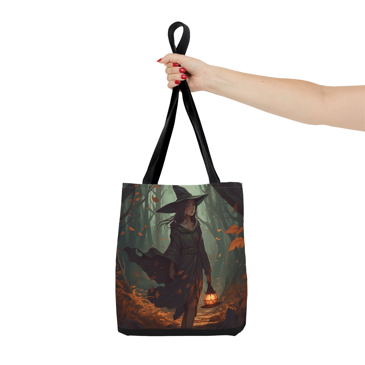 Witchy Walk in the Woods Tote Bag (Small, Medium, Large)