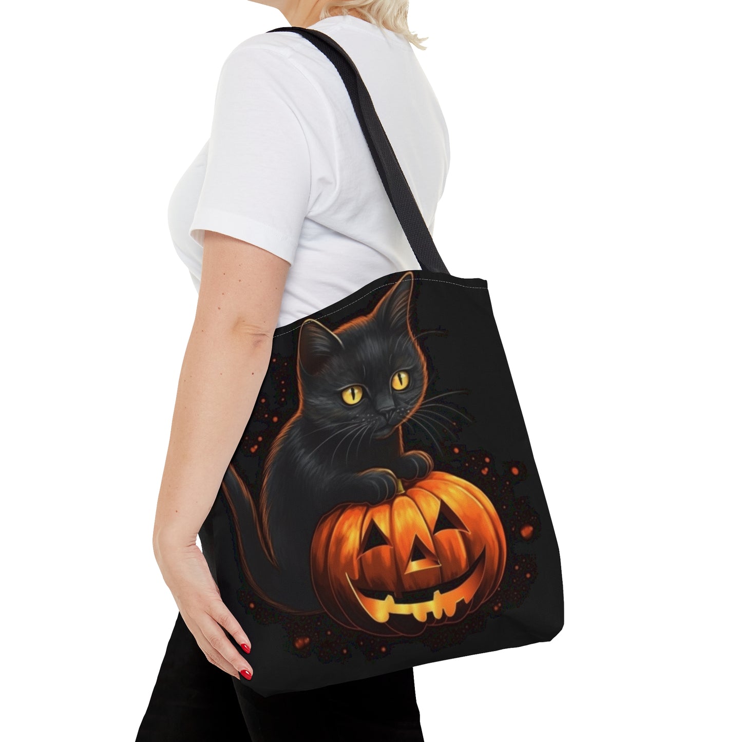 Simon the Cat Halloween Tote Bag (Small, Medium, Large)