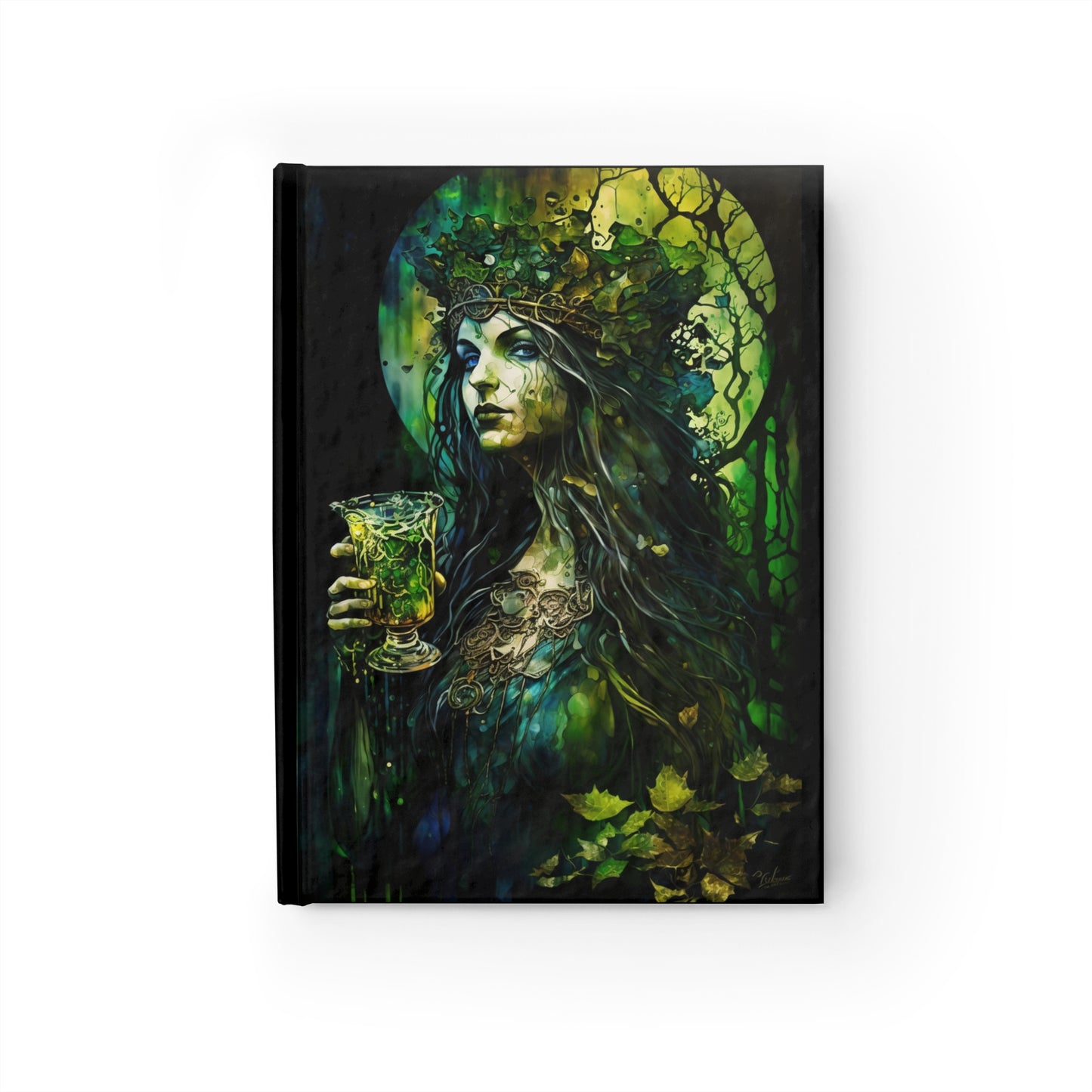 Green Goddess - Blank Journal / Sketchbook