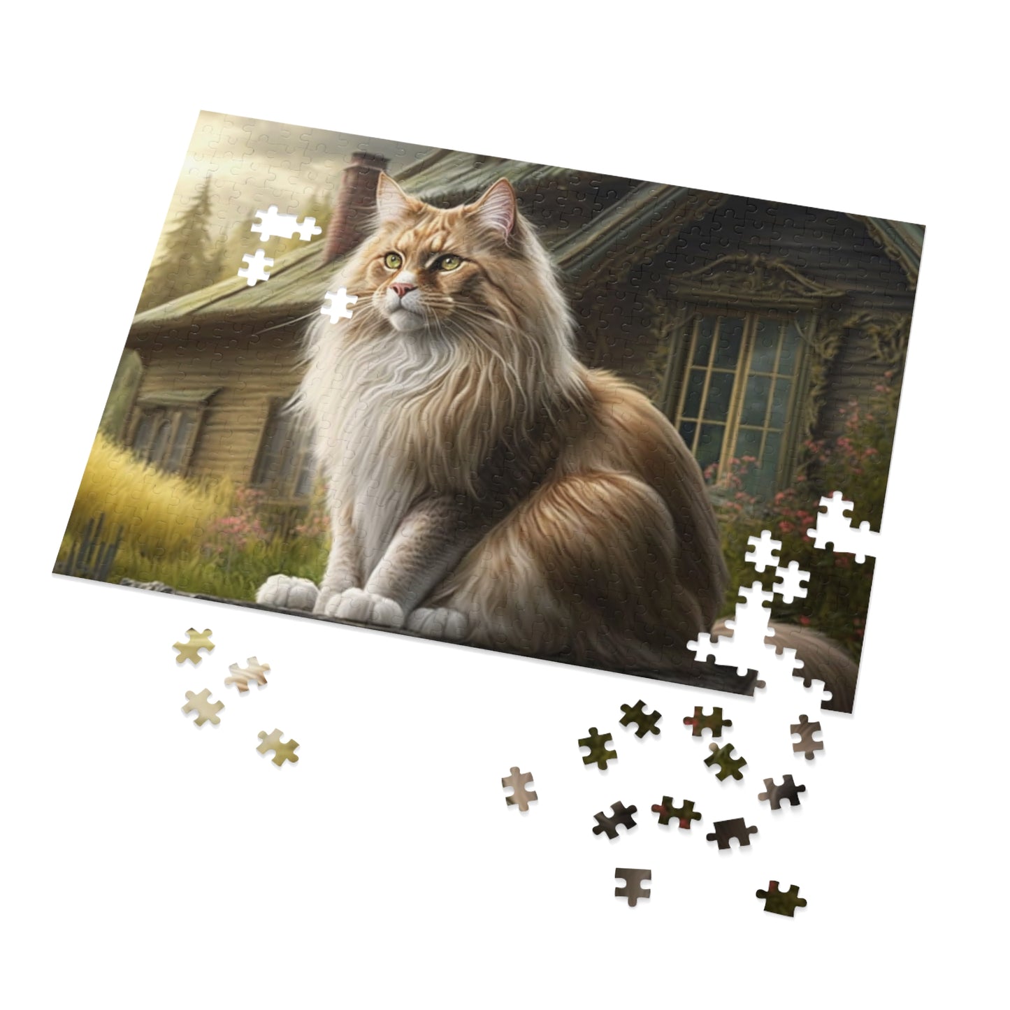 Norwegian Cat Jigsaw Puzzle (500 Pieces)