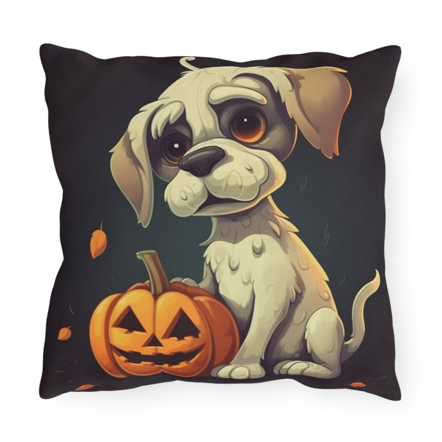 Spooky Season Dog - Outdoor Pillow