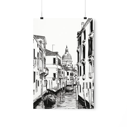 Coloring Poster (Venice)