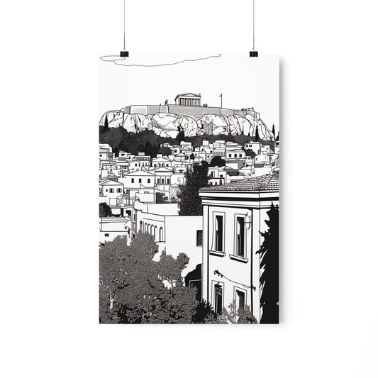 Coloring Poster (Athens)