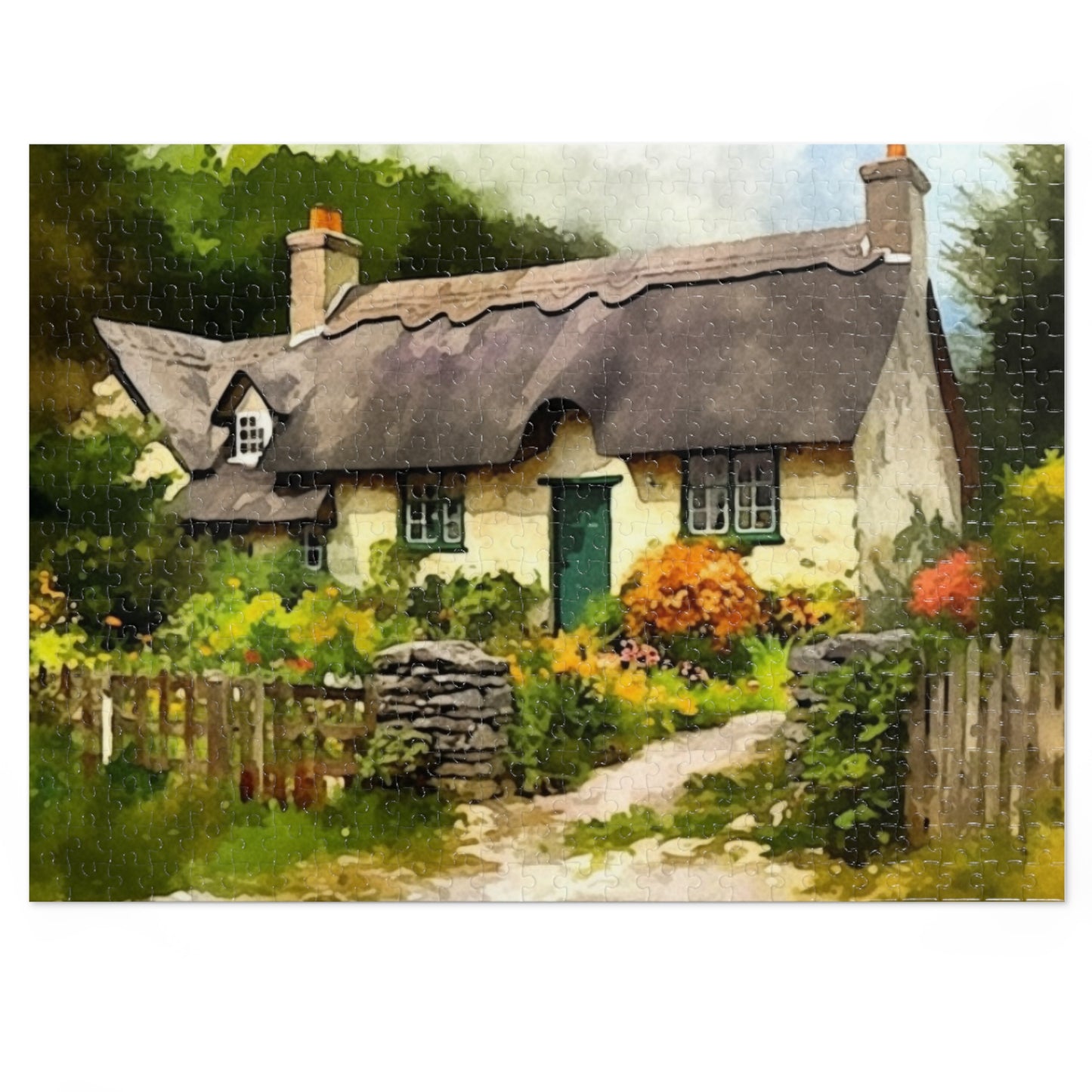 Irish Cottage Jigsaw Puzzle (500 Pieces)