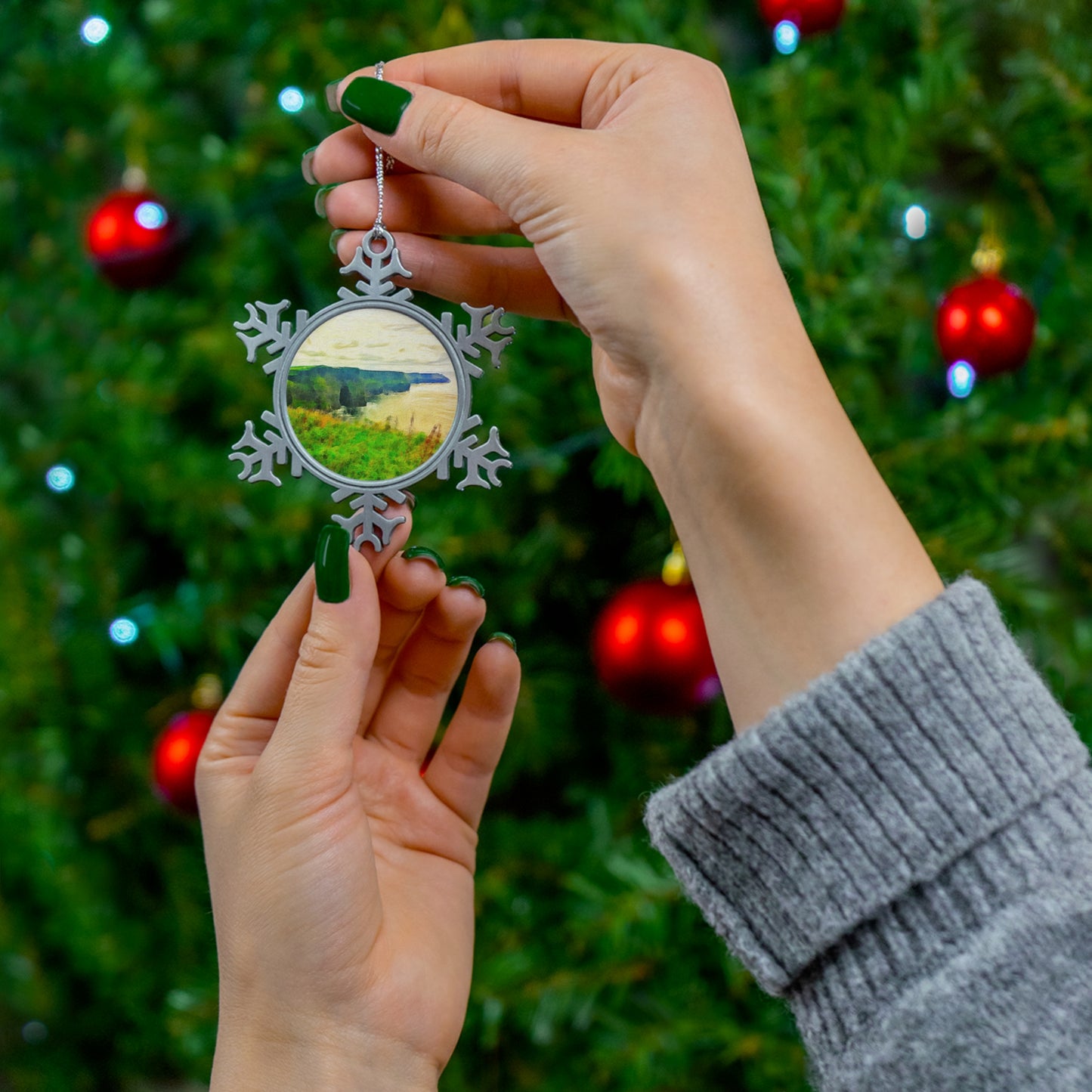 Ireland (Cliffs of Moher) Christmas Ornament