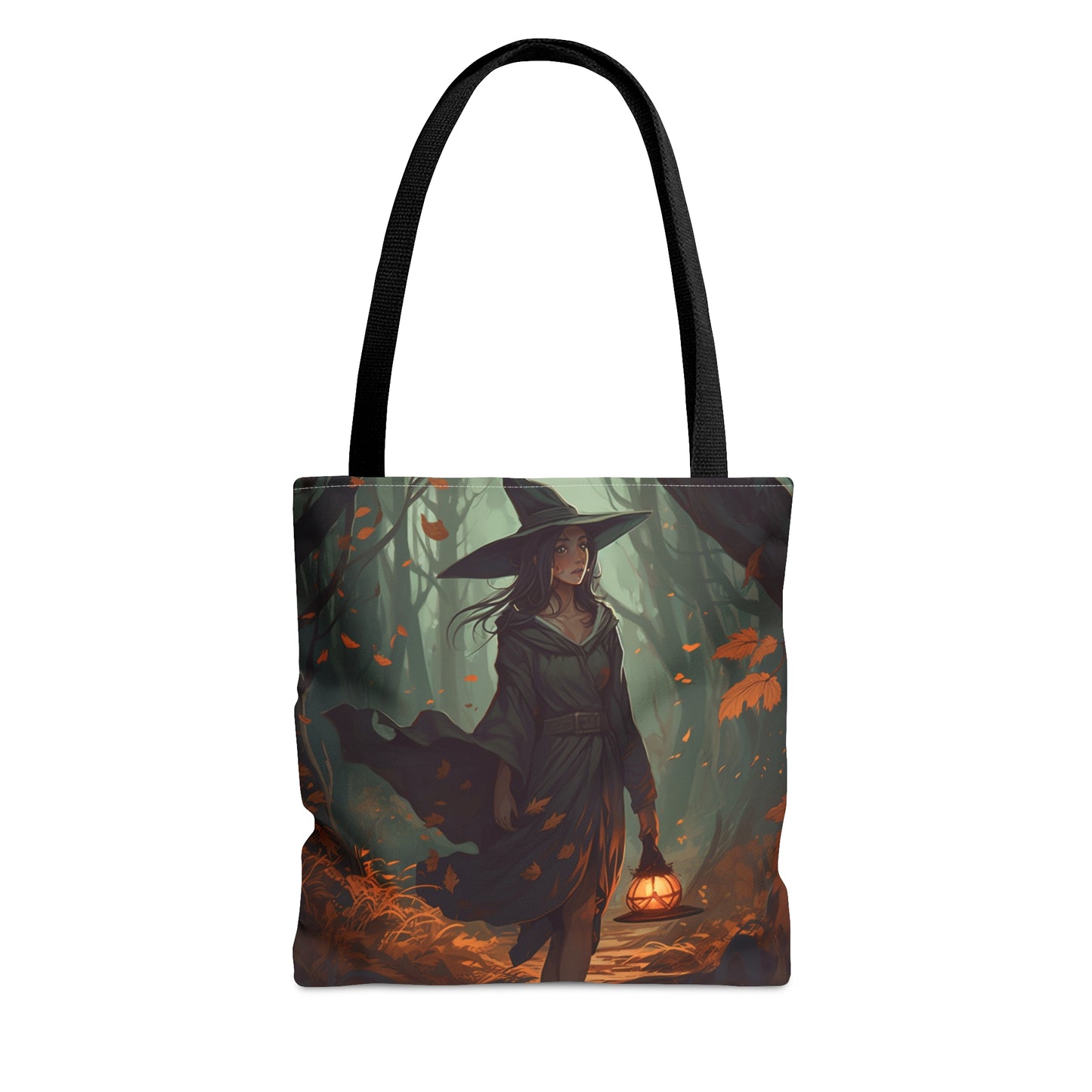 Witchy Walk in the Woods Tote Bag (Small, Medium, Large)