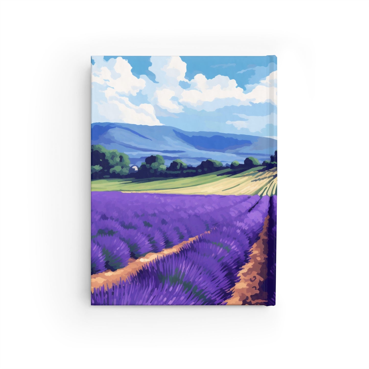 Lavender Field - Blank Journal / Sketchbook