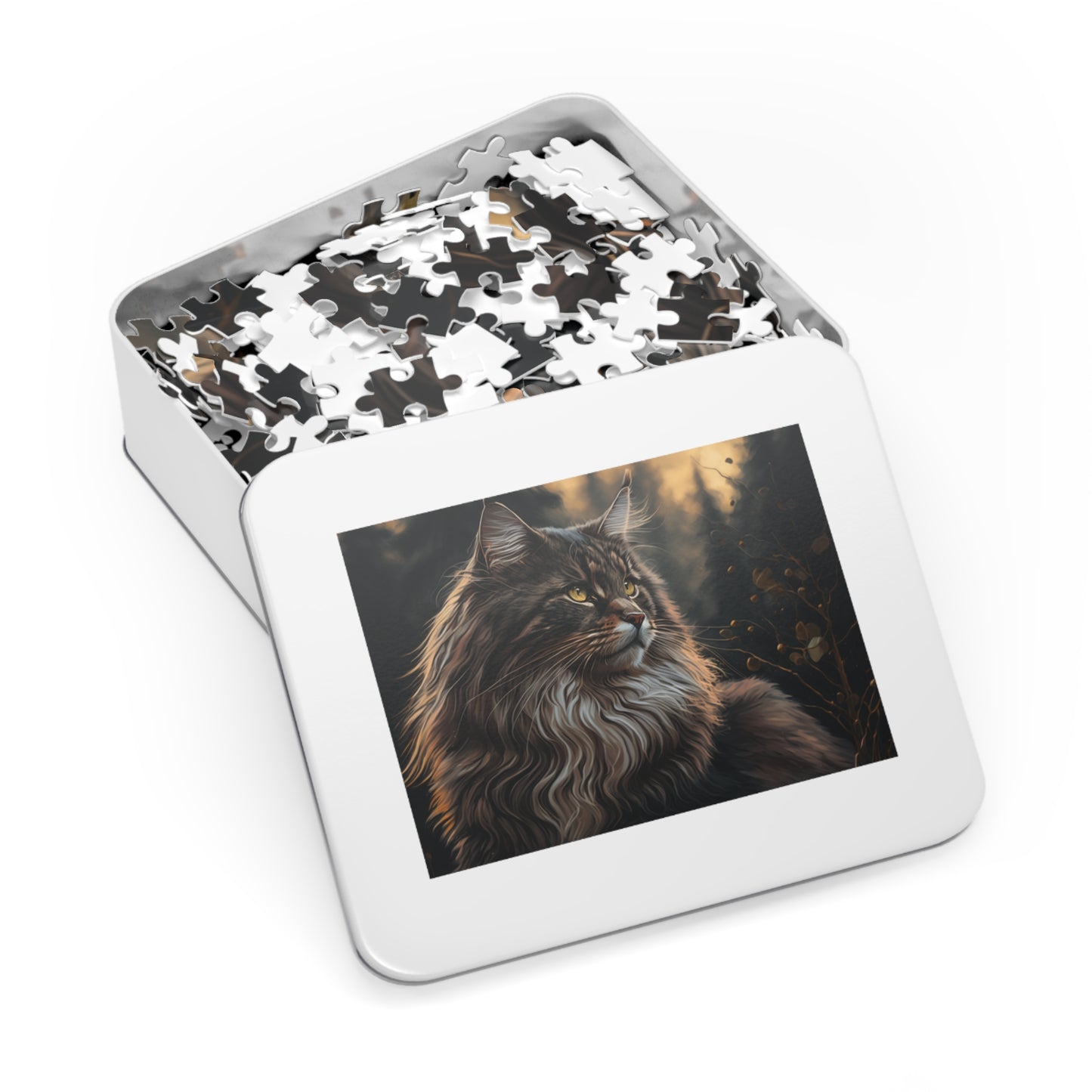 Norwegian Forest Cat Jigsaw Puzzle (500 Pieces)