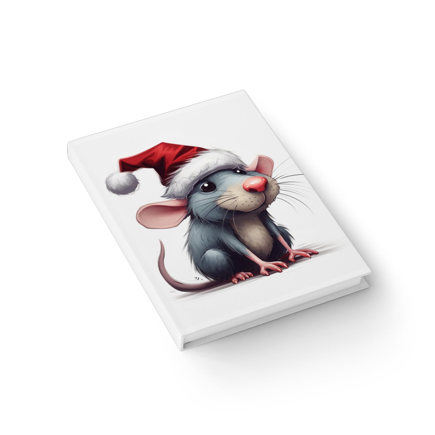 Onyx the Rat, Christmas - Blank Journal / Sketchbook