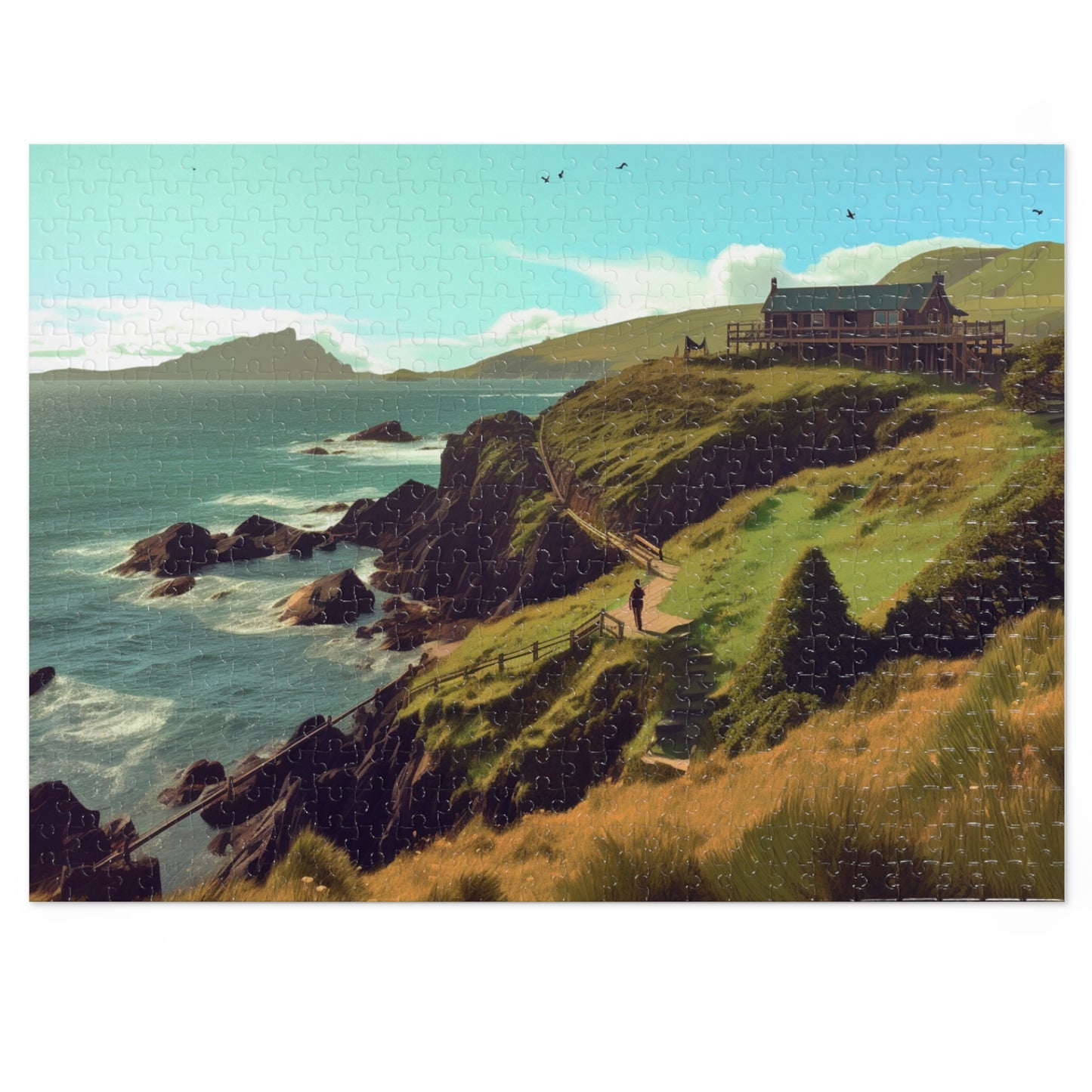 Irish Coast Jigsaw Puzzle (500 Pieces)