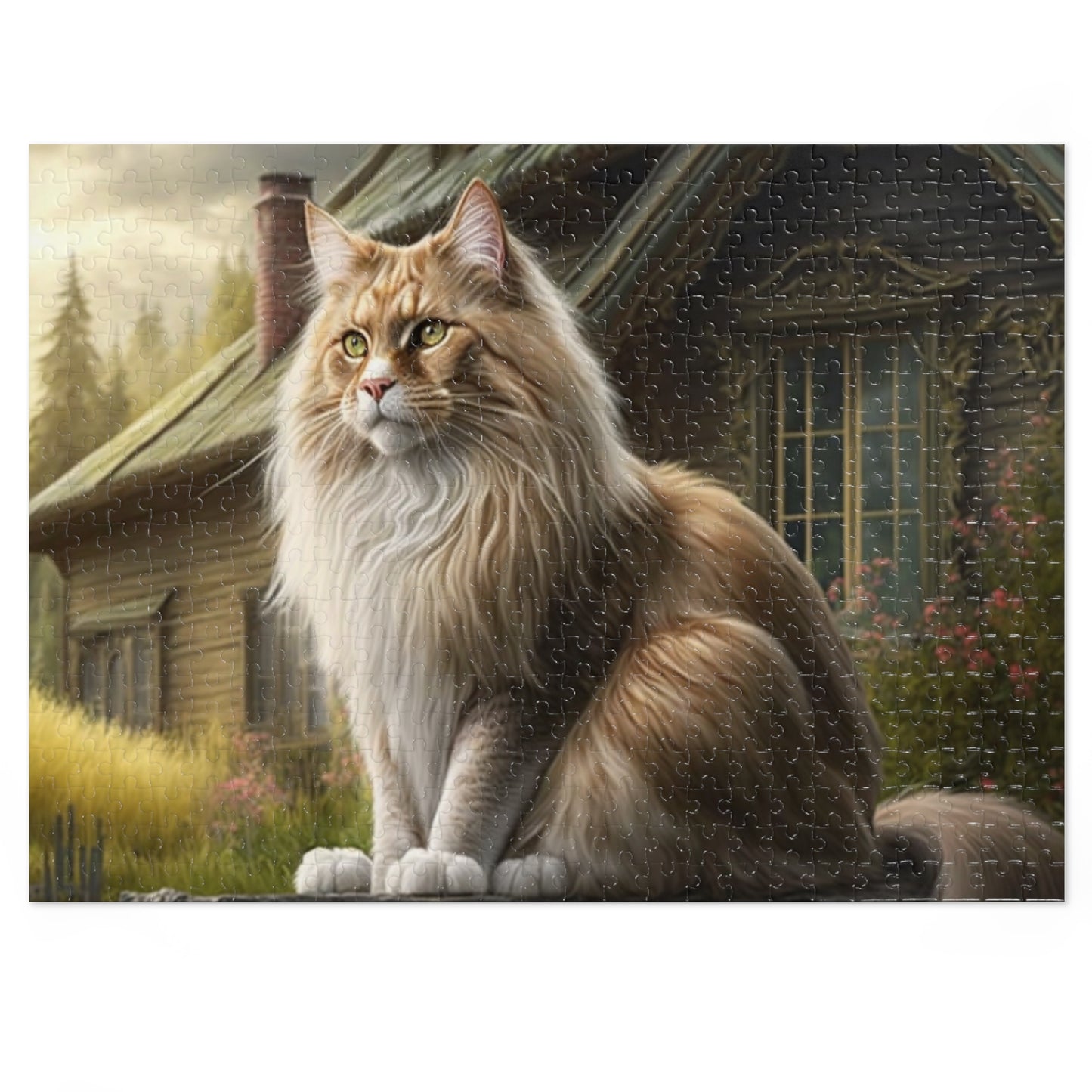 Norwegian Cat Jigsaw Puzzle (500 Pieces)