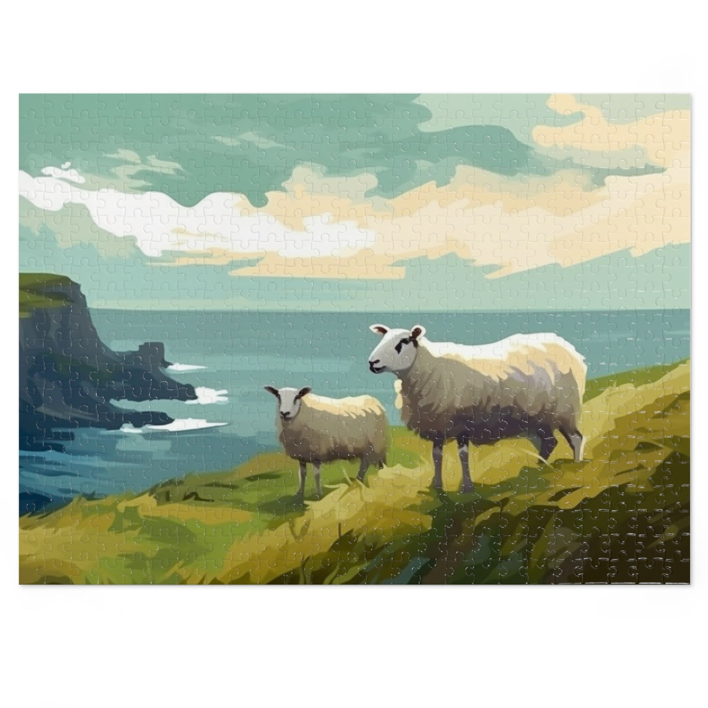 Irish Coast Jigsaw Puzzle (500 Pieces)