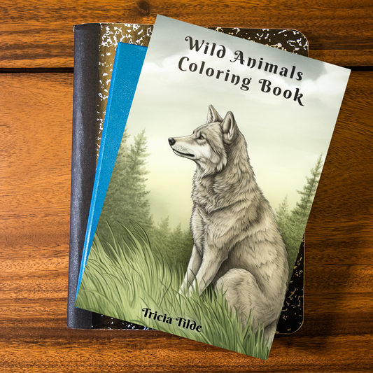 A Wild Animals Coloring Book